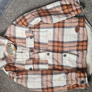 NWT Bass Pro Shops Sherpa Lined Flannel